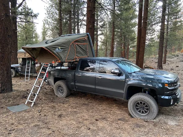 ALPHA HARDSHELL ROOFTOP TENT, ABS, 2-3 PERSON, GRAY, SOLD BY TUFF STUFF OVERLAND