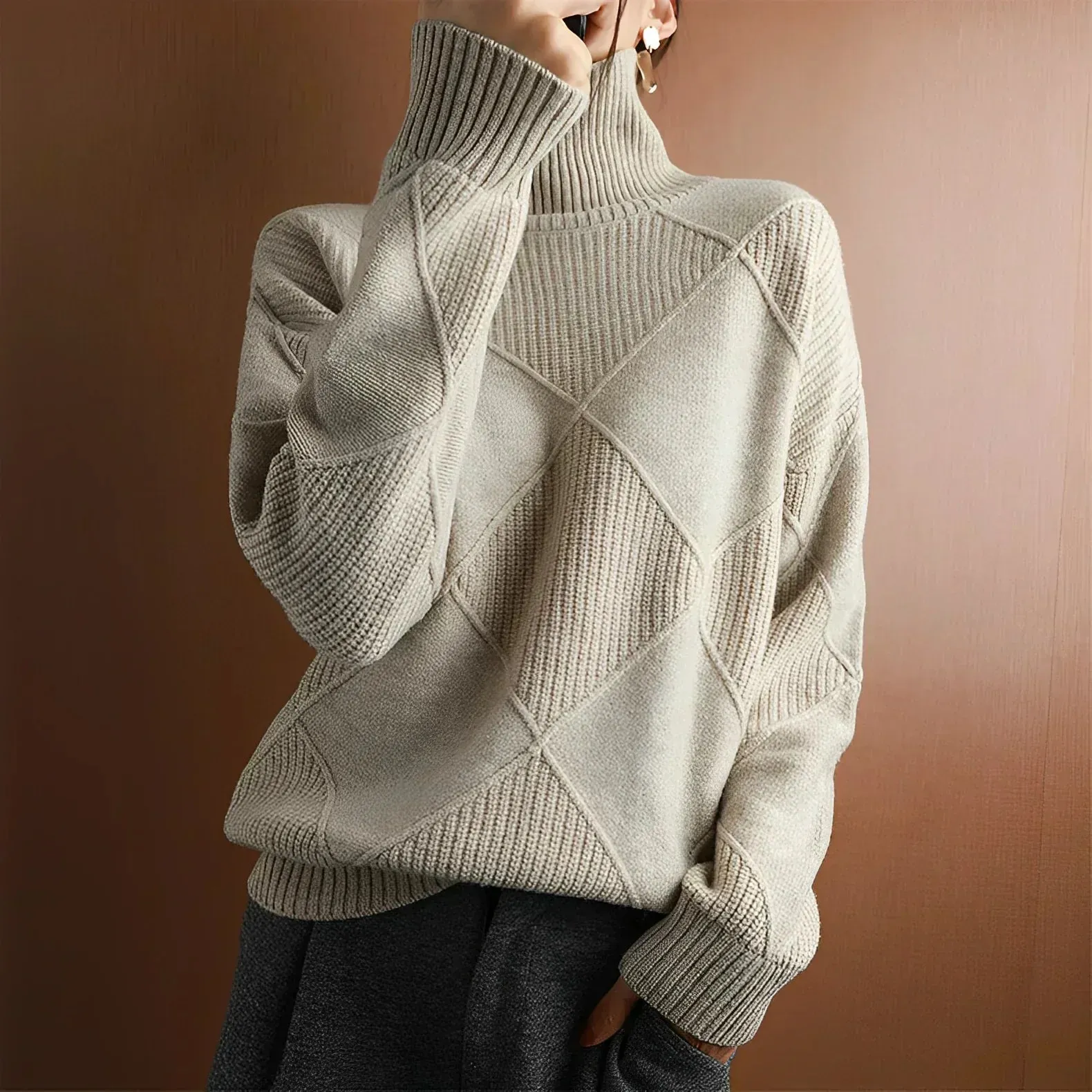 Amalia | Soft Knitted Turtleneck