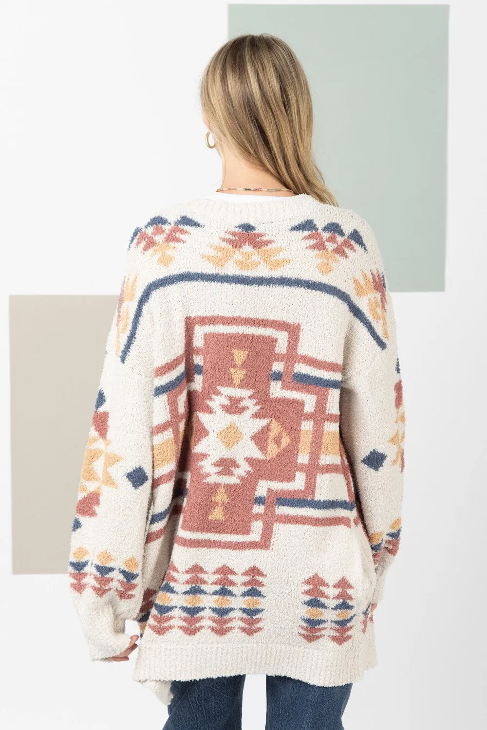 Ashton Aztec Knit Cardigan