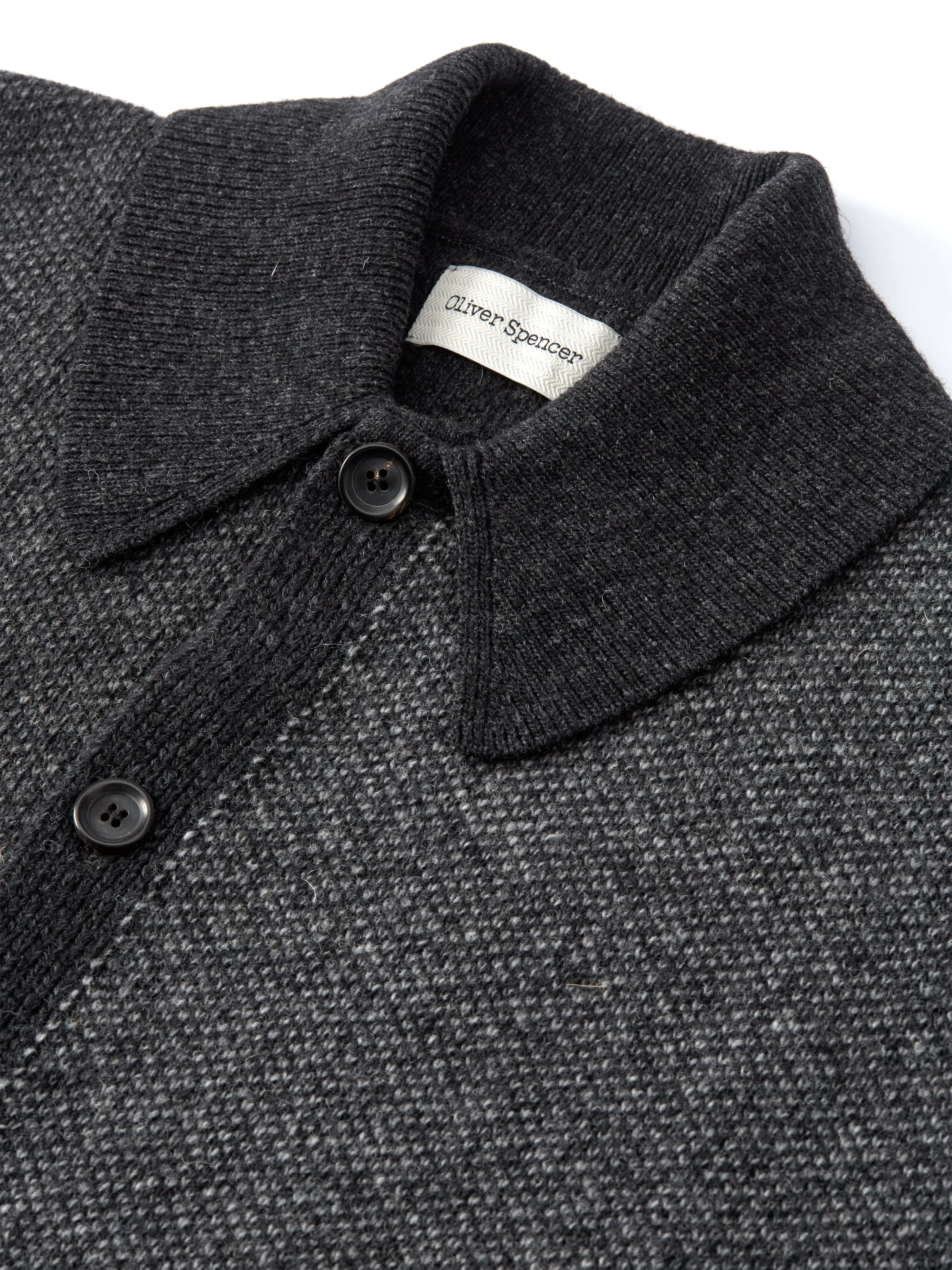 Britten Knitted Cardigan Delfino Grey