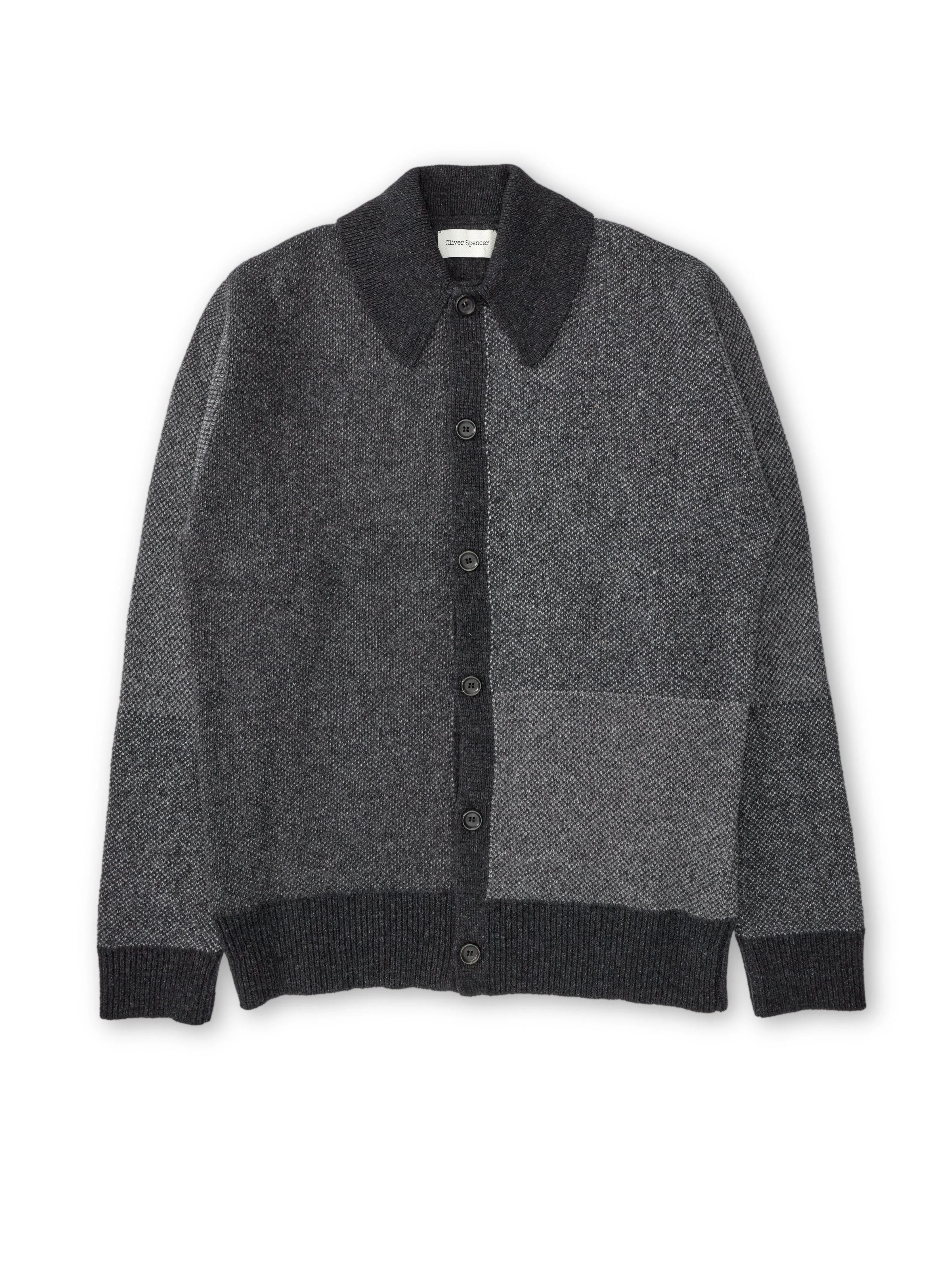 Britten Knitted Cardigan Delfino Grey