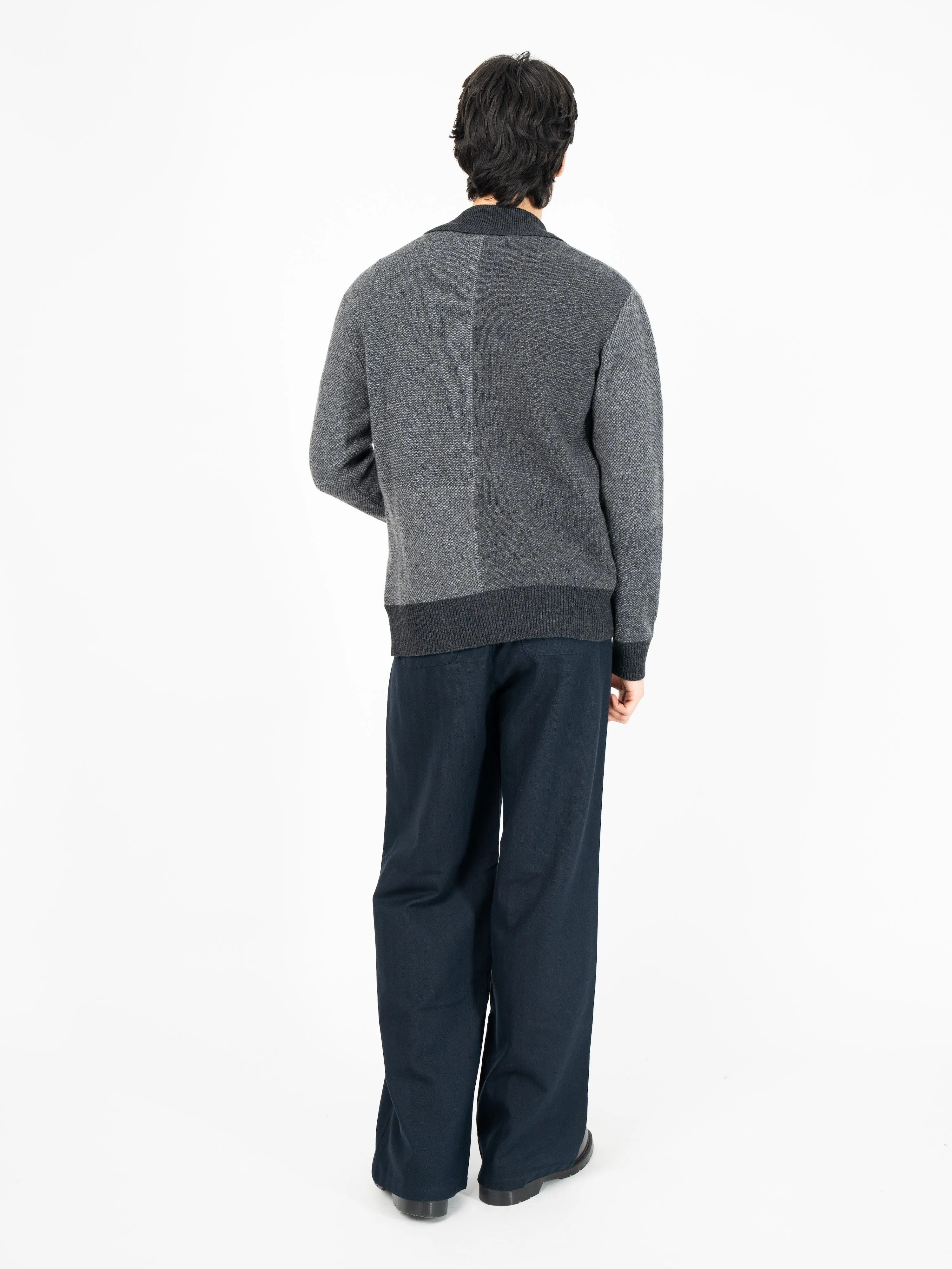 Britten Knitted Cardigan Delfino Grey