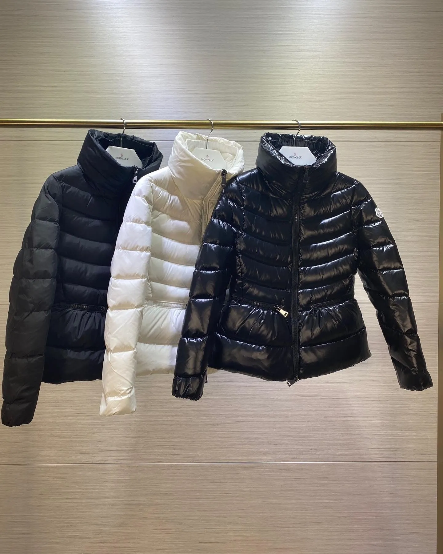 CLTH279 Monocler Short Down Puffer Jackets