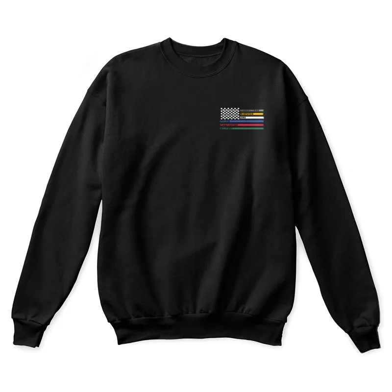 Crewneck Sweatshirt - First Responder, Unisex