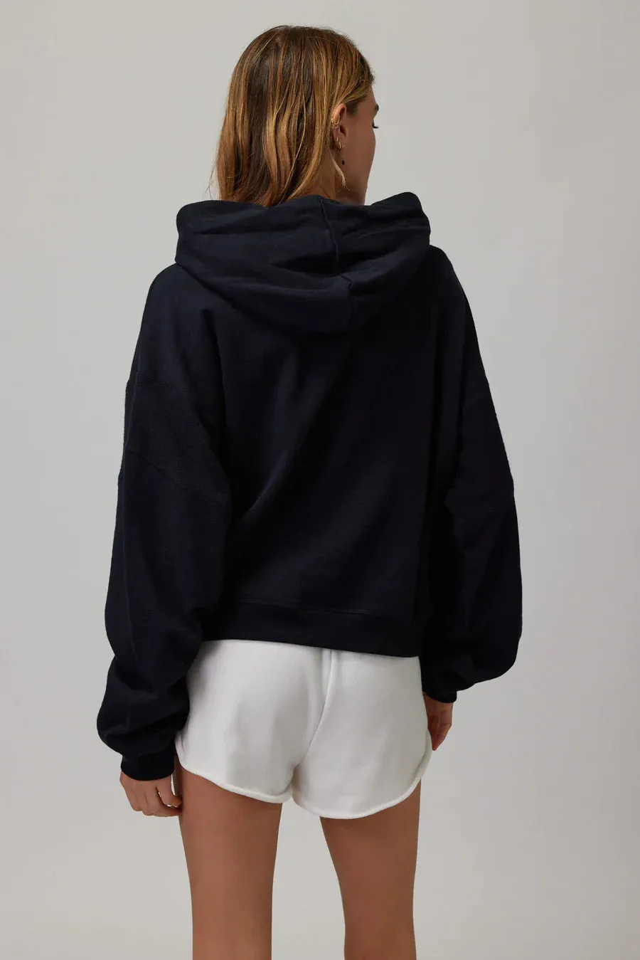 Dolman Patchwork Hoodie