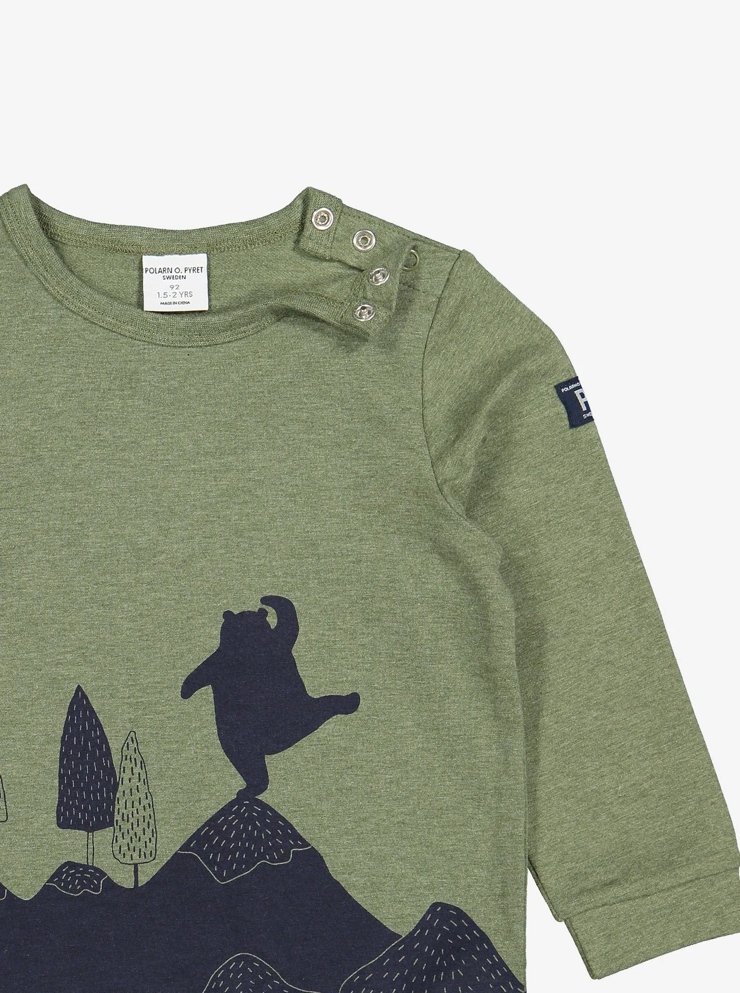 Forest Bear Kids Top