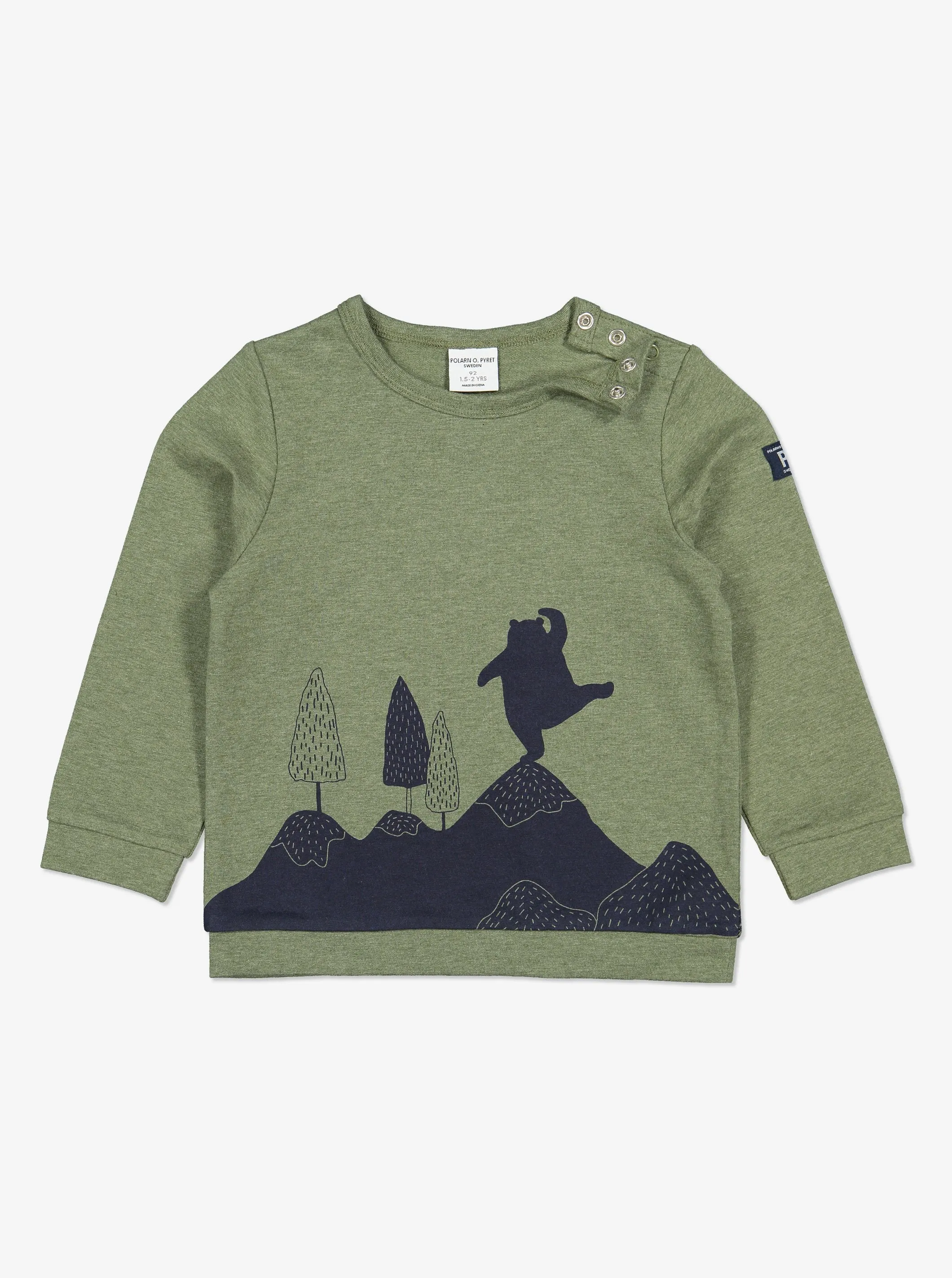 Forest Bear Kids Top