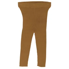 Grown Ribbed Essential Leggings - Marigold