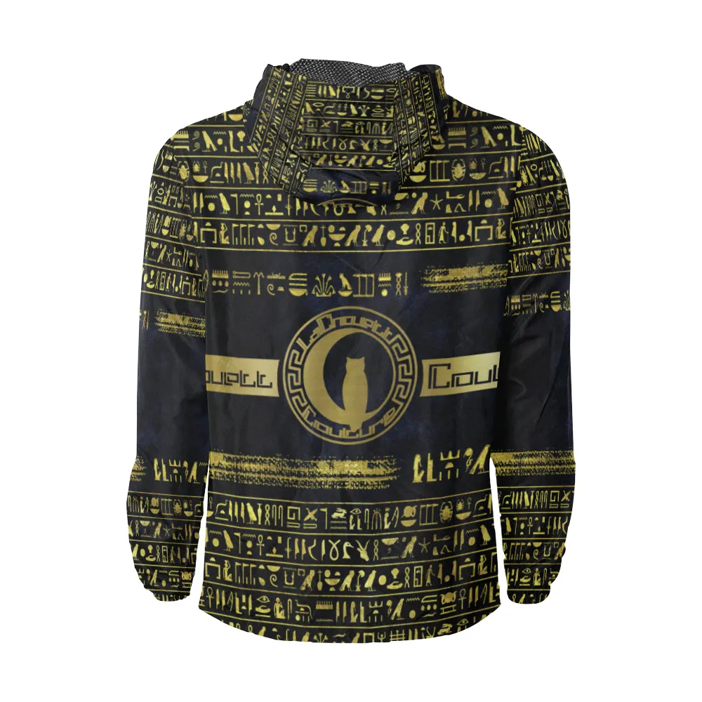 HIEROGLYPH DELUXE All Over Print Windbreaker for Unisex