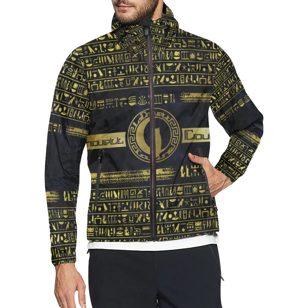 HIEROGLYPH DELUXE All Over Print Windbreaker for Unisex