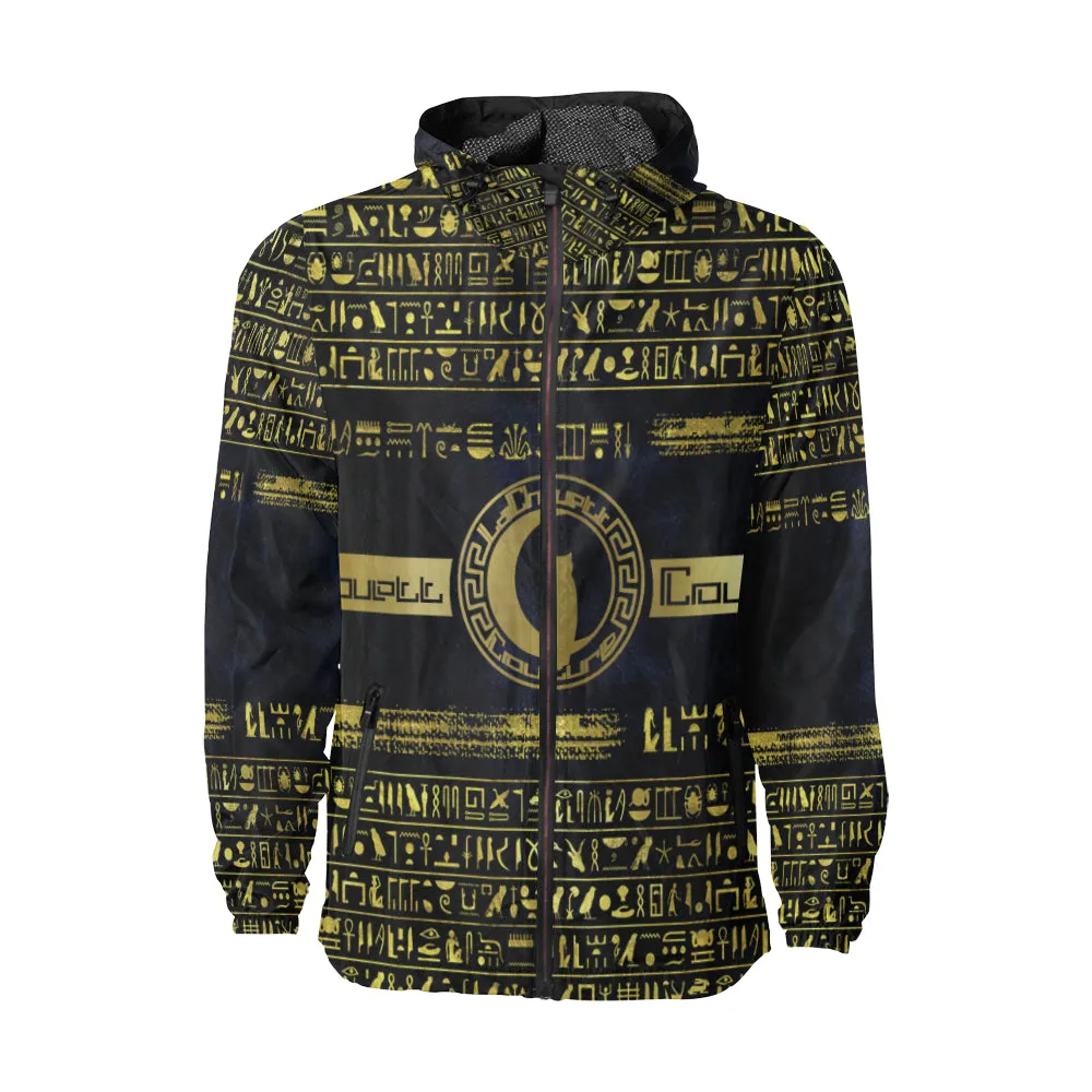 HIEROGLYPH DELUXE All Over Print Windbreaker for Unisex