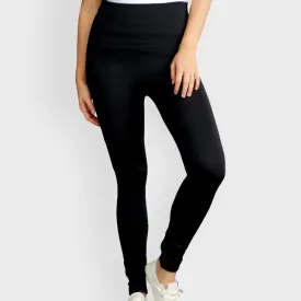 High Waisted Fleece Lined Leggings