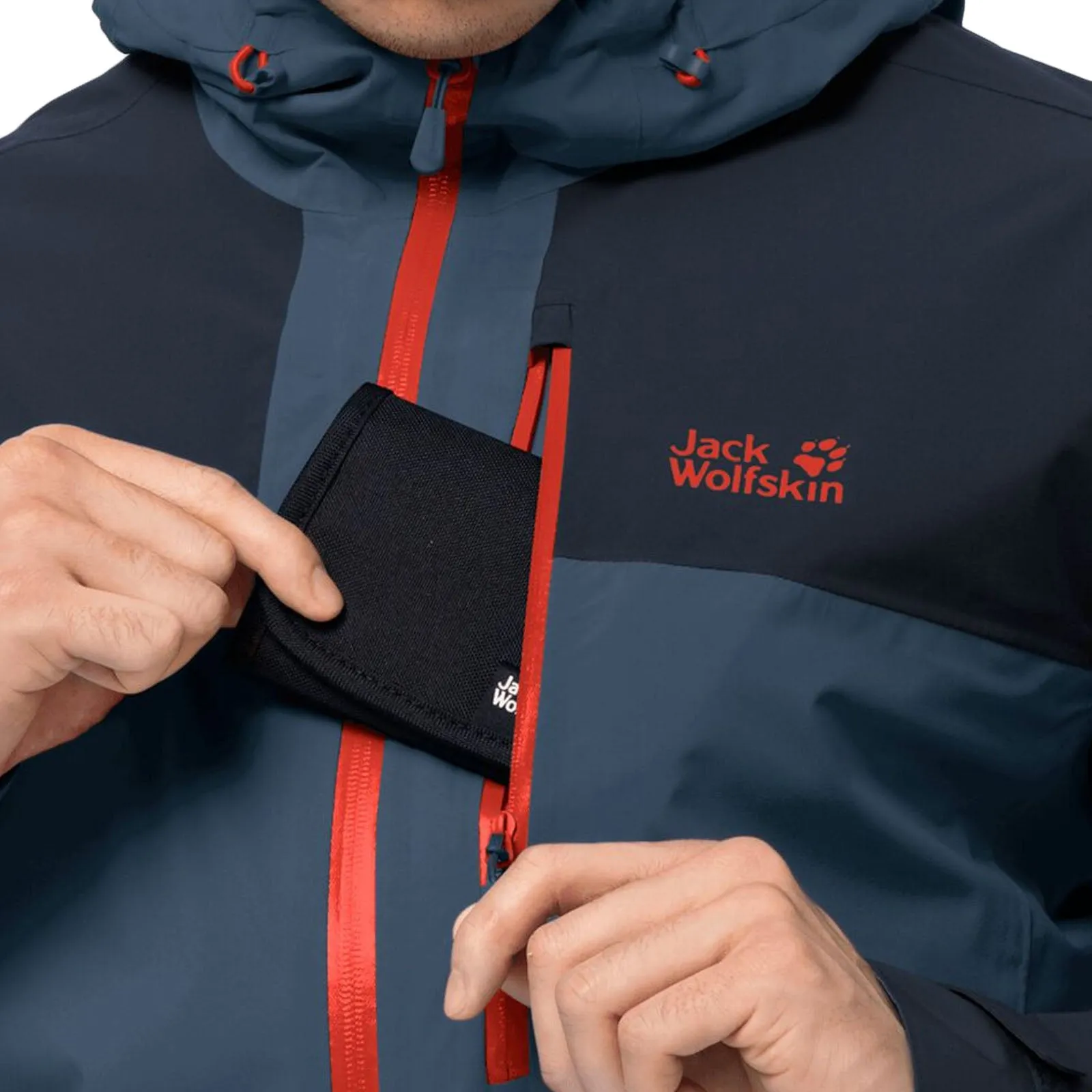 Jack Wolfskin Mens Go Hike Hardshell Waterproof Jacket