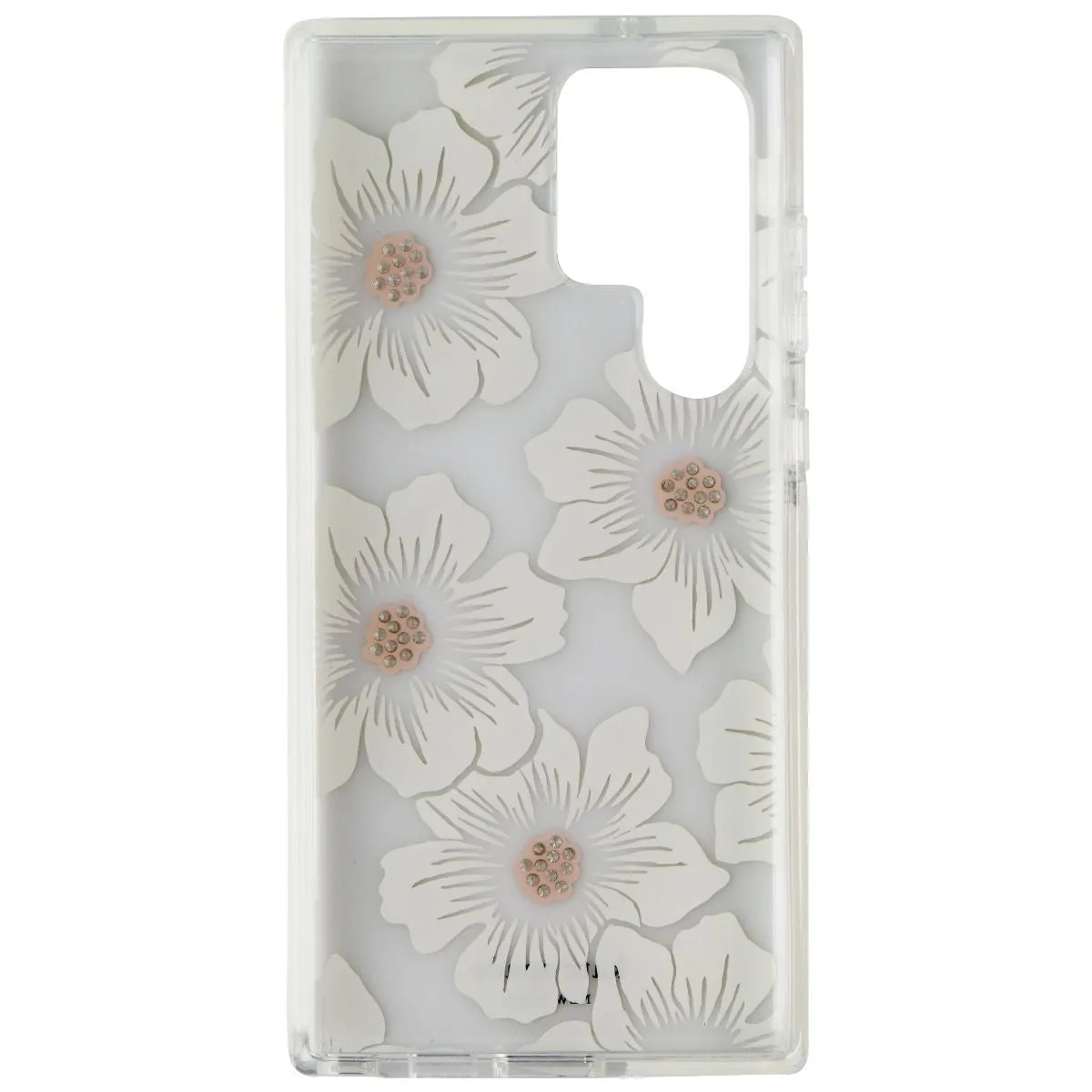 Kate Spade Defensive Hardshell Case for Samsung Galaxy S23 Ultra - Hollyhock