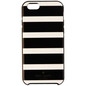 Kate Spade Hybrid Hardshell Case for Apple iPhone 6s/6 - Black/White Stripes