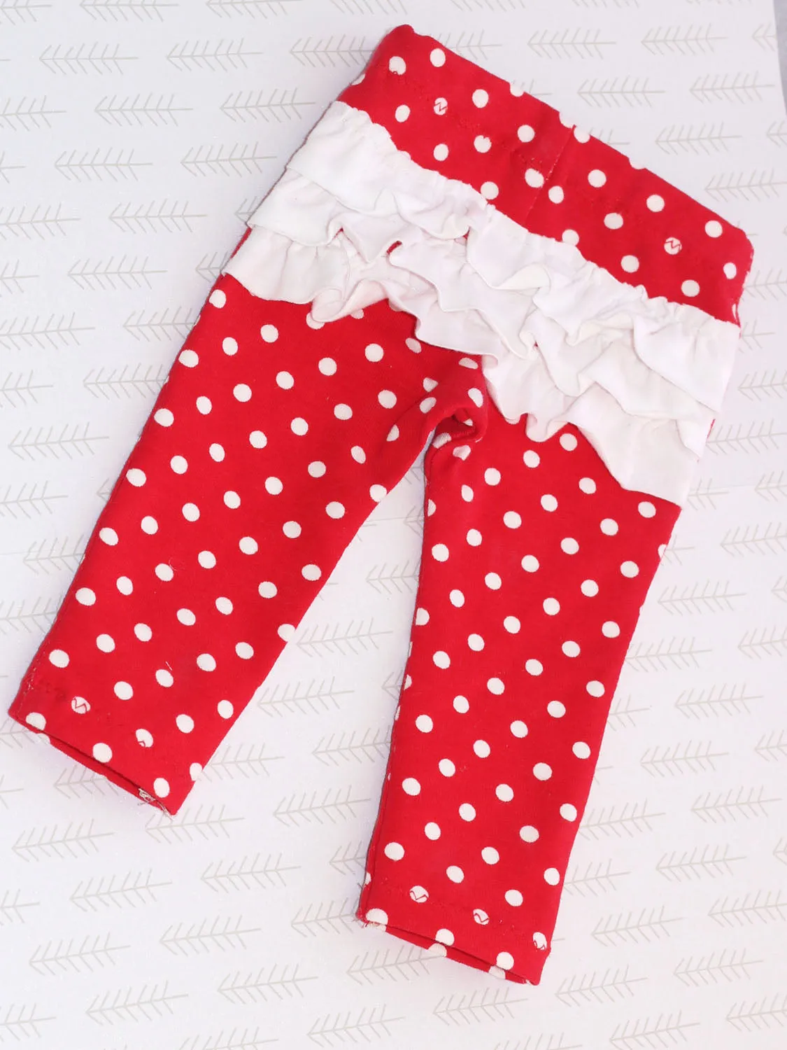 Leggings - BABY Pattern - RUFFLED  (0-24 Months)