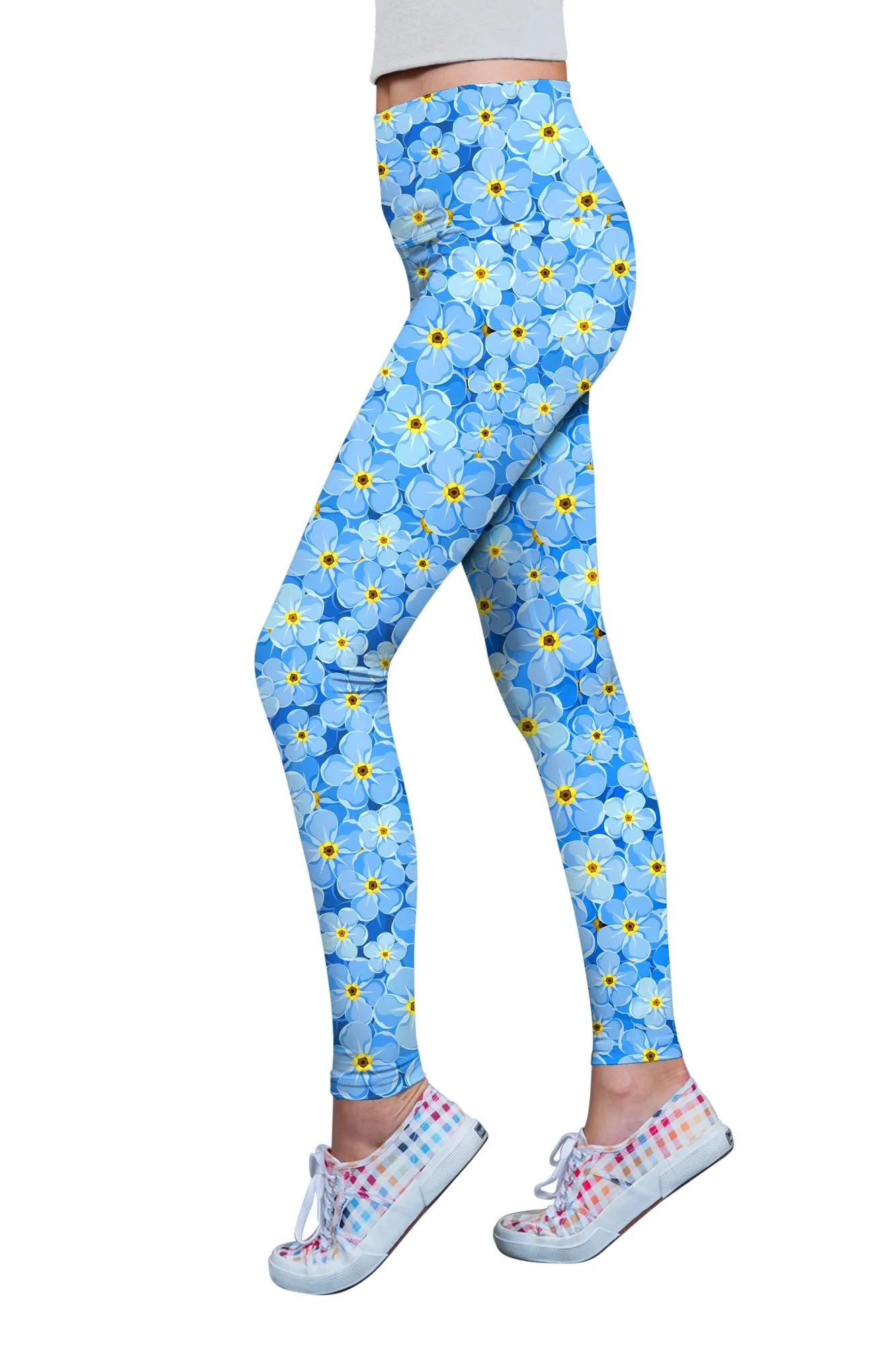 Little Forget-Me-Not Lucy Leggings - Mommy and Me