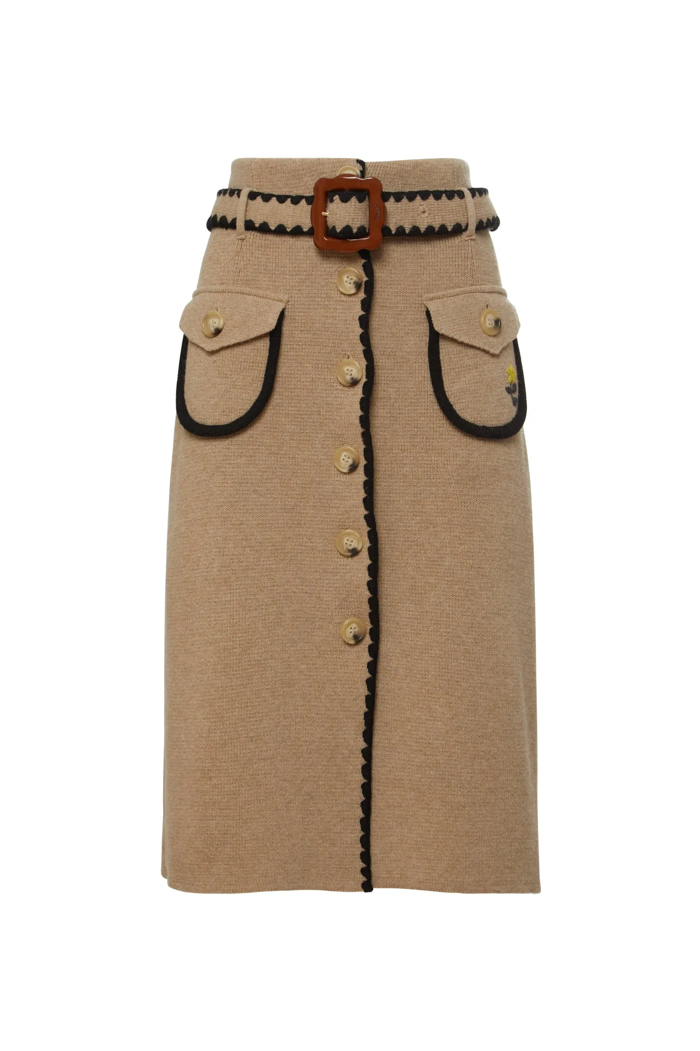 Mafalda wool skirt