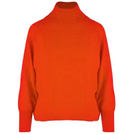 Malo Orange Cashmere Sweater