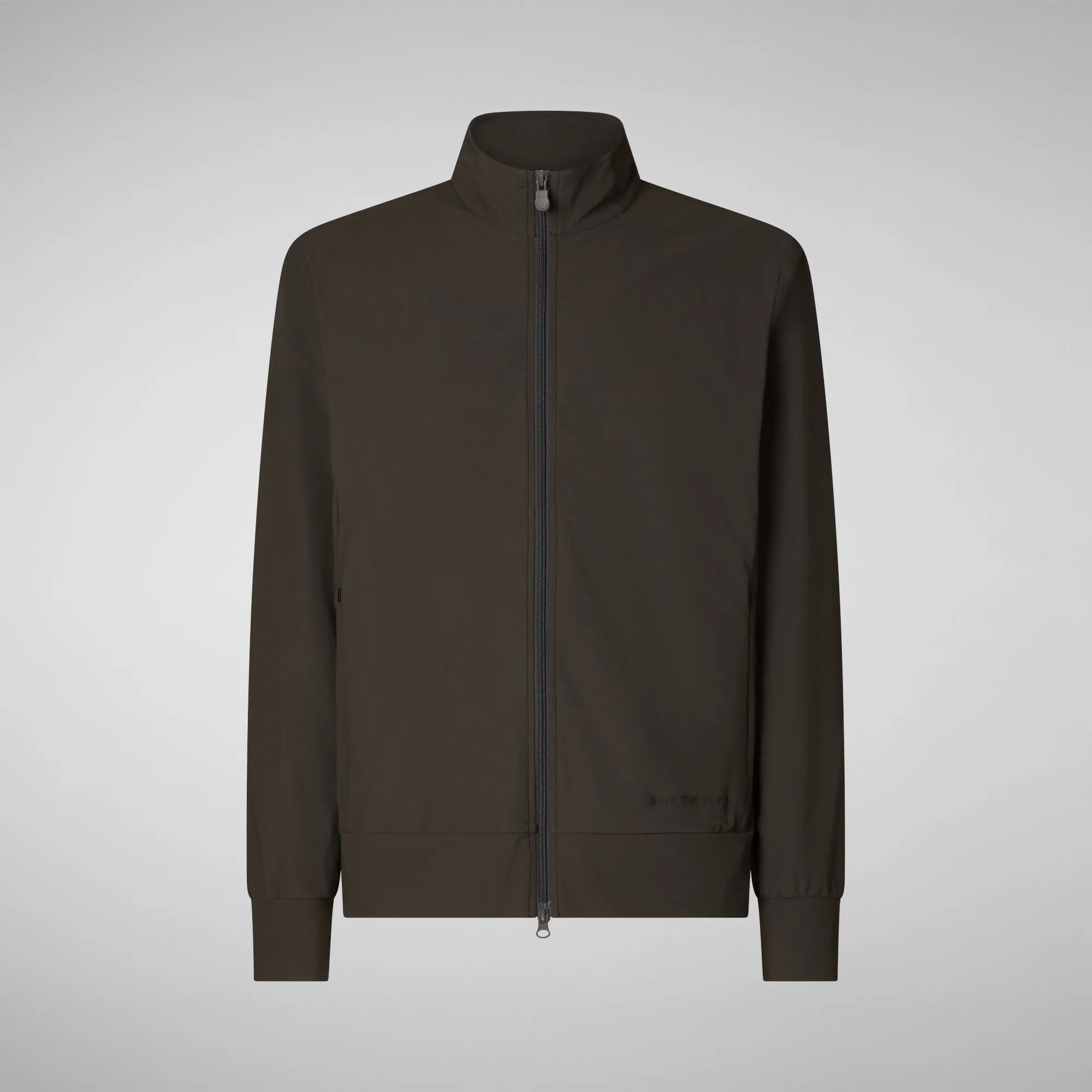 Men's Tulio Zip-Up Sweatshirt in Smoked Grey