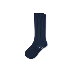 Men's Vintage Rib Calf Socks