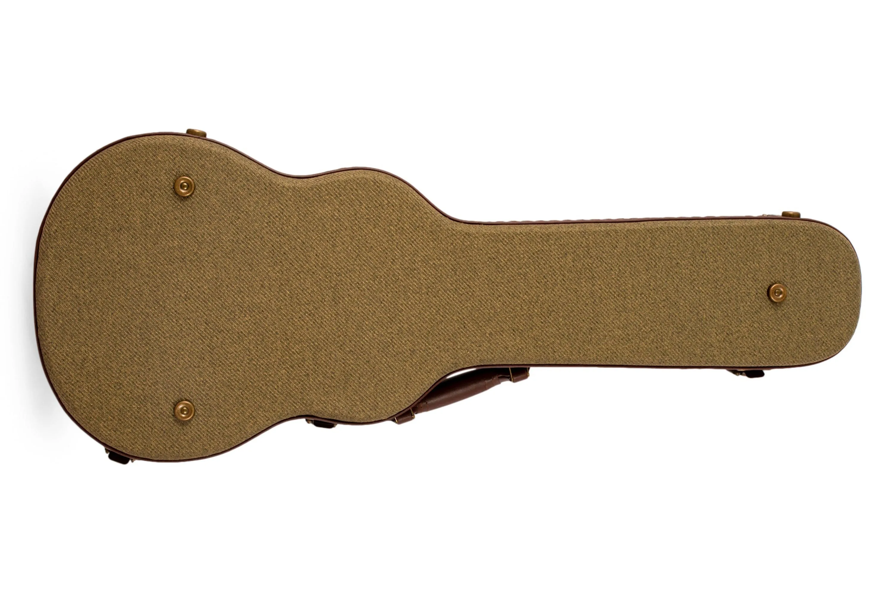 Ohana UOT-21 Olive Twill SOPRANO Ukulele Hardshell Case