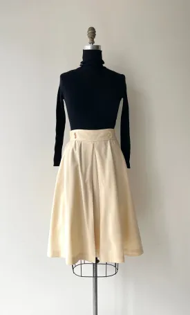 Pearl Wool Skirt | 1970s