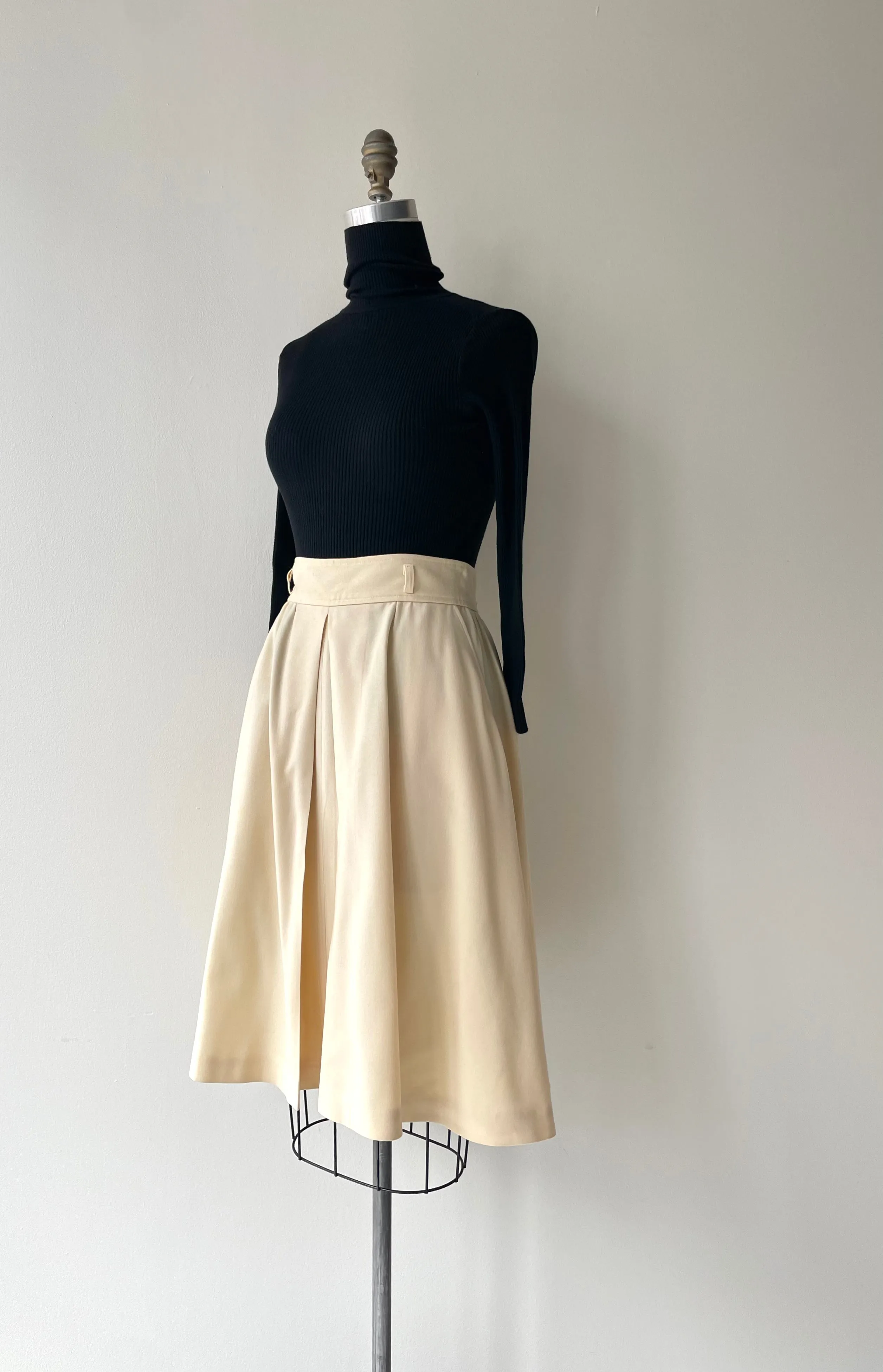 Pearl Wool Skirt | 1970s