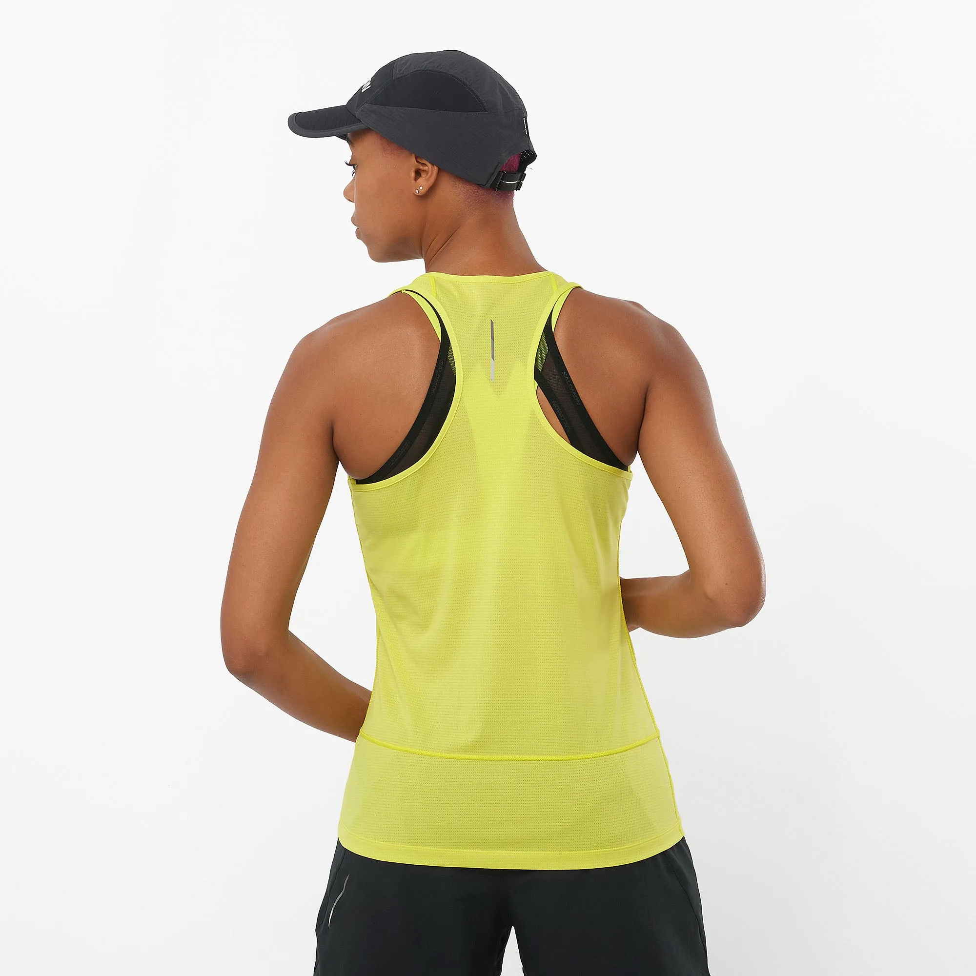 Salomon | Women's Cross Run Tank - Sulphur Spring