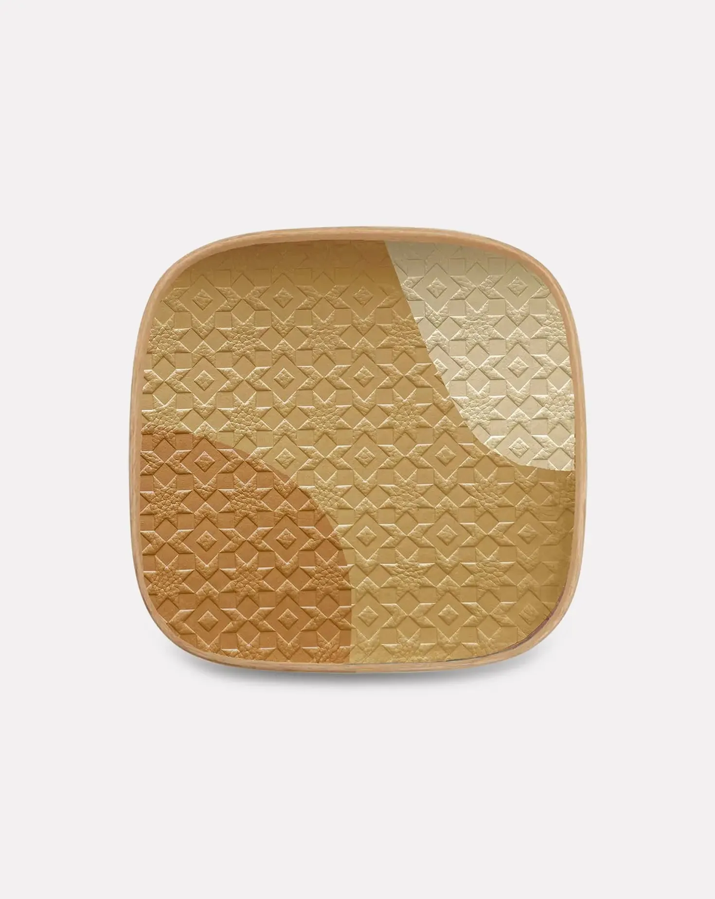 Square Vide Beige Poche Tray