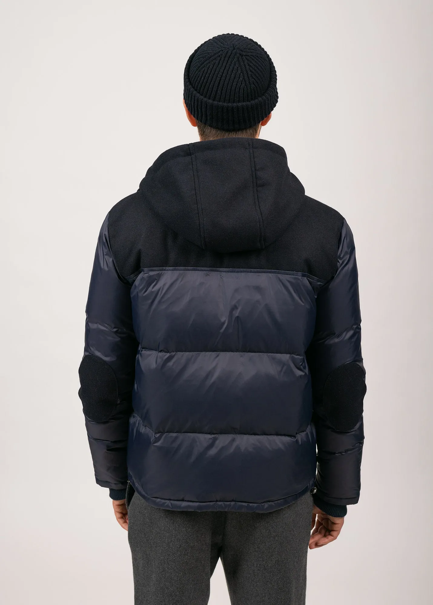 St Robin down jacket - hooded (AMIRAL)