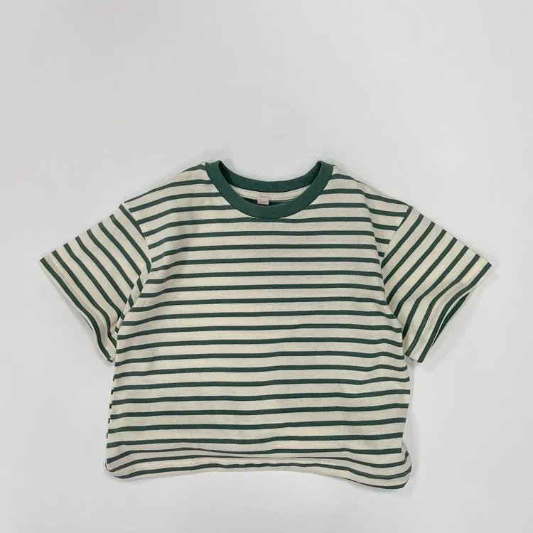 Striped  Casual T-Shirt