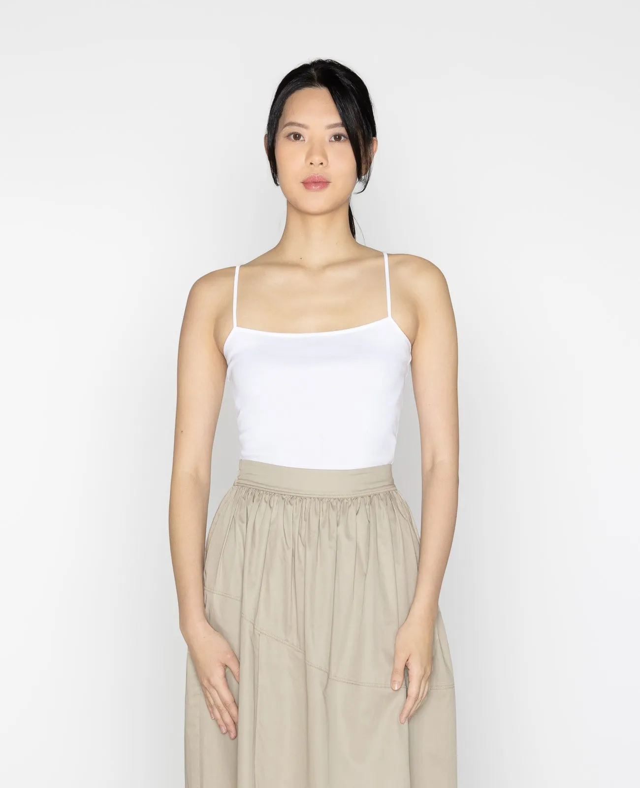 Supima Thin Strap Ribbed Cami