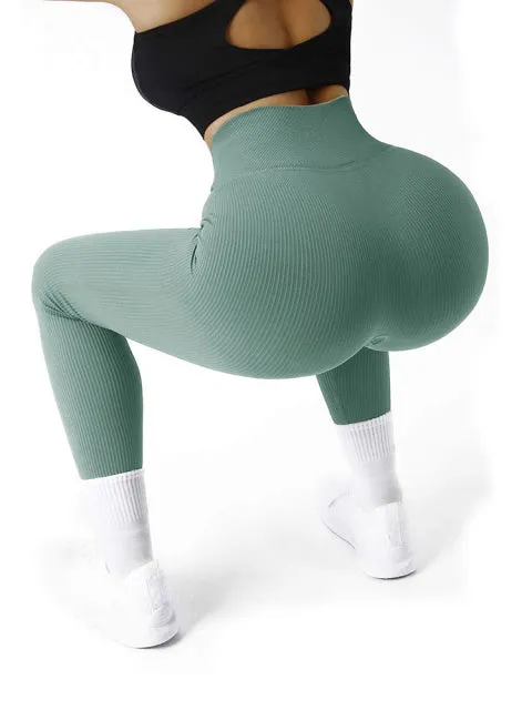 Wjczt Sexy Bubble Butt Leggings For Fitness Women Leggins Push Up Legging Sport Femme High Waist