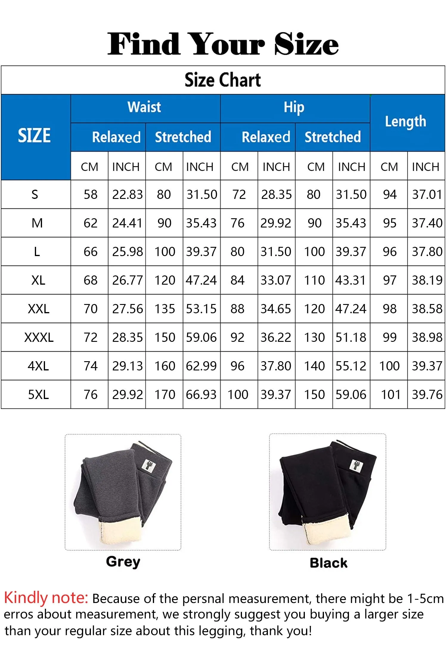 Wjczt Winter Women&#39;s Leggings Plus Size Leggings 4XL 5XL Velvet Warm Pants new High Waist Comfort pants Keep Warm Flexible Leggin