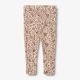 Wool Leggings Agi | Baby - rose flowers